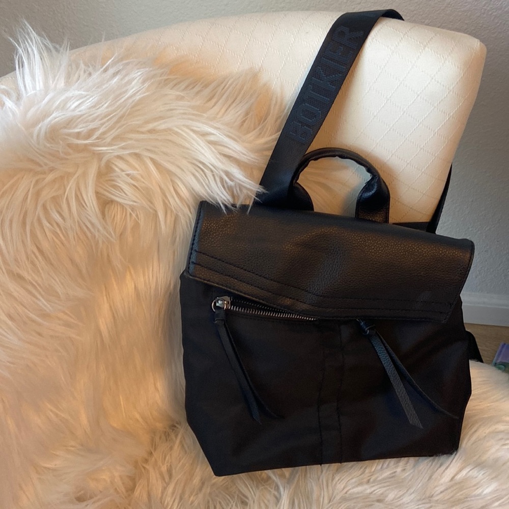 Small purse backpack. Botkier New York. Black.